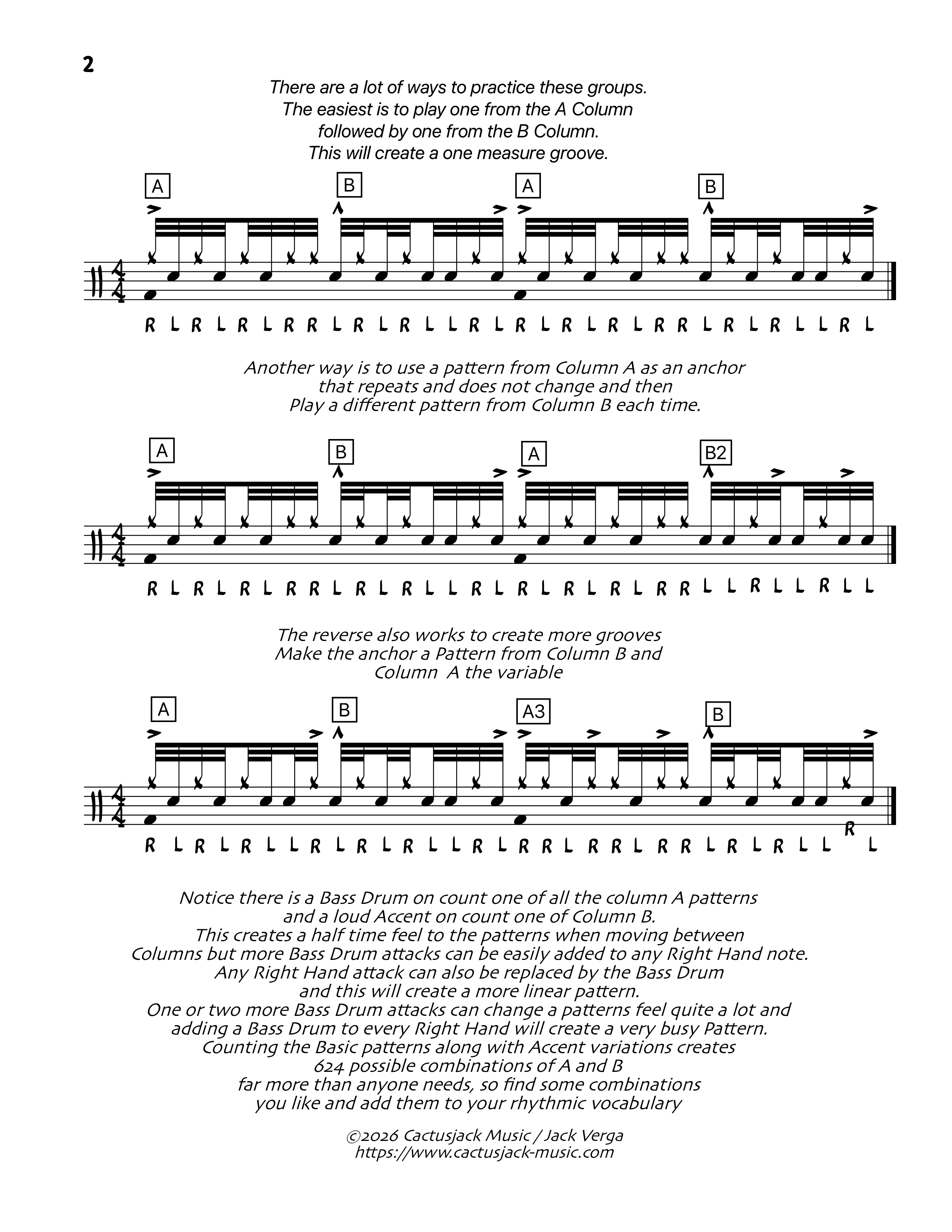 D&B Paradiddles